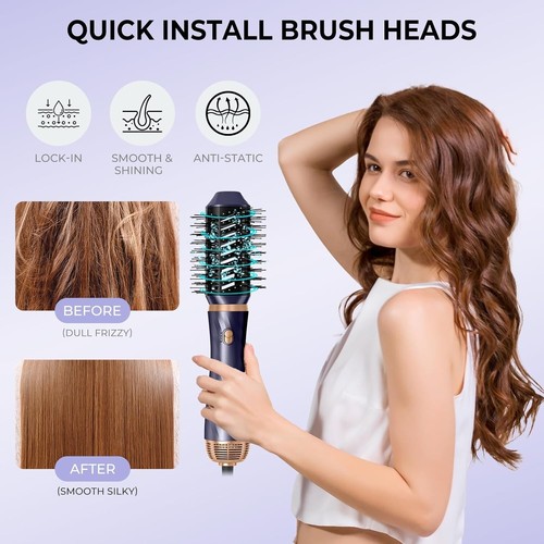 Hair dryer brush - hair,